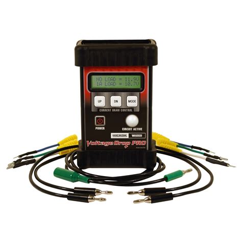 voltage drop pro tester|voltage drop test on starter.